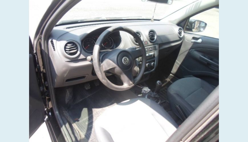 VOLKSWAGEN GOL 1.0 MI 8V FLEX 4P G.V - PRETO - 2012 Foto 5 (Grande)