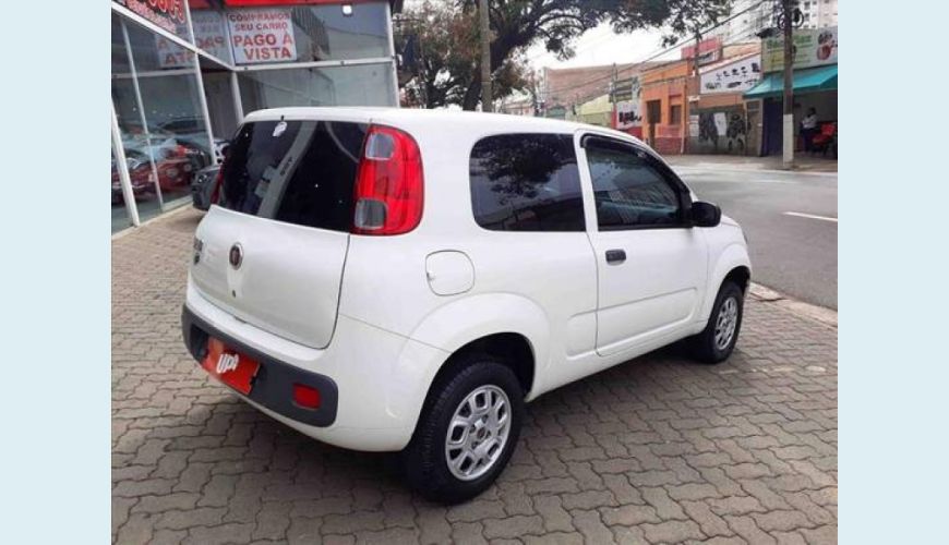 FIAT UNO 1.0 EVO VIVACE 8V FLEX 2P - BRANCO - 2016 Foto 5 (Grande)