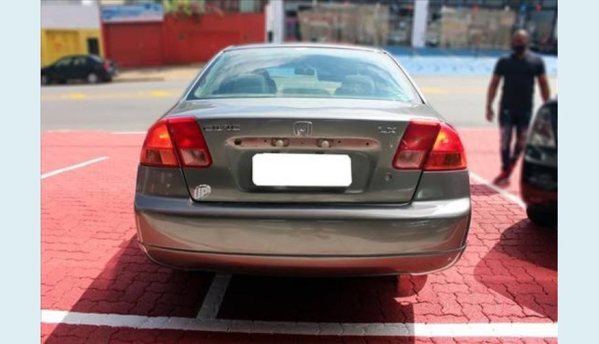 HONDA CIVIC 1.7 LX 16V 4P - PRATA - 2002 Foto 5 (Grande)
