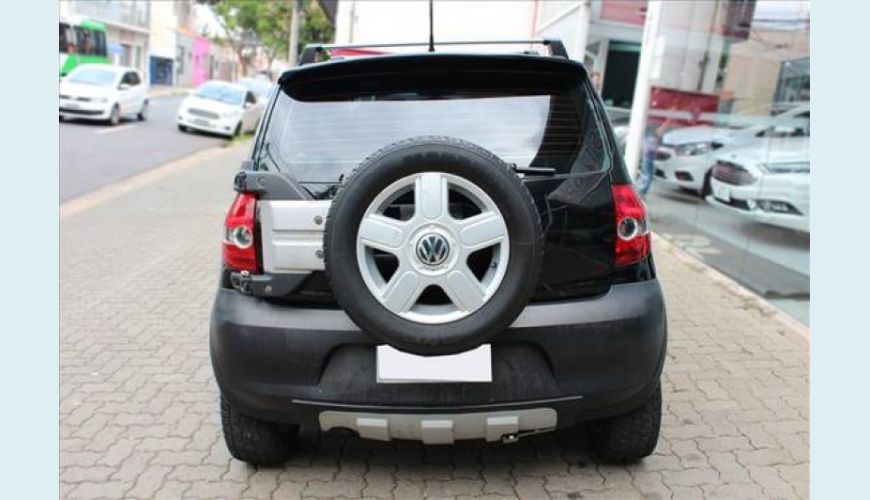VOLKSWAGEN CROSSFOX 1.6 MI FLEX 8V 4P - PRETO - 2007 Foto 5 (Grande)
