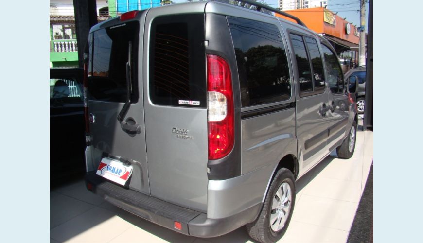 FIAT DOBLO 1.8 MPI ESSENCE 16V FLEX 4P - CINZA - 2015 Foto 5 (Grande)