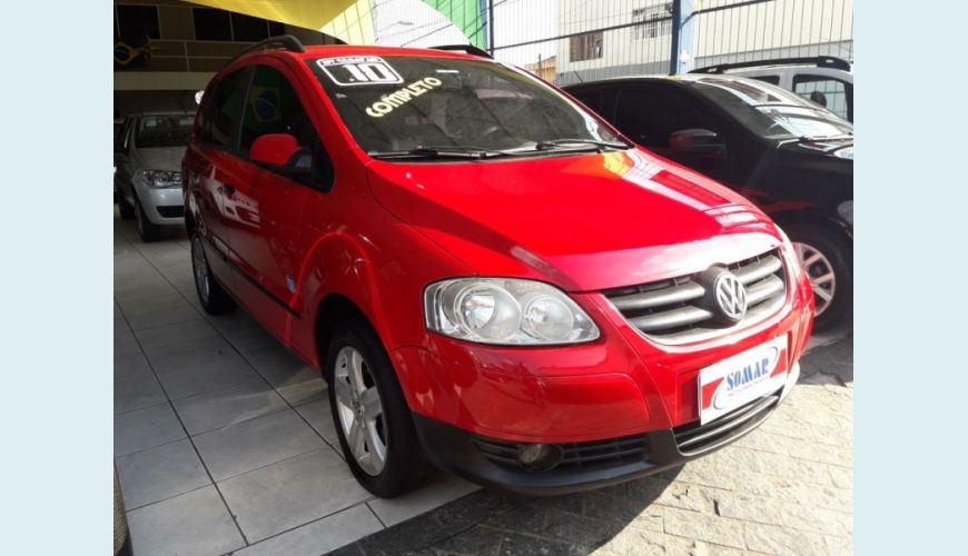 VOLKSWAGEN SPACEFOX 1.6 MI ROUTE 8V FLEX 4P - VERMELHO - 2010 Foto 5 (Grande)