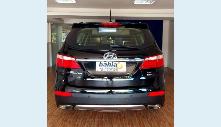 HYUNDAI SANTA FÉ 3.3 MPFI 4X4 V6 270CV 4P AUT. - PRETO - 2015 Foto 5 (Grande)