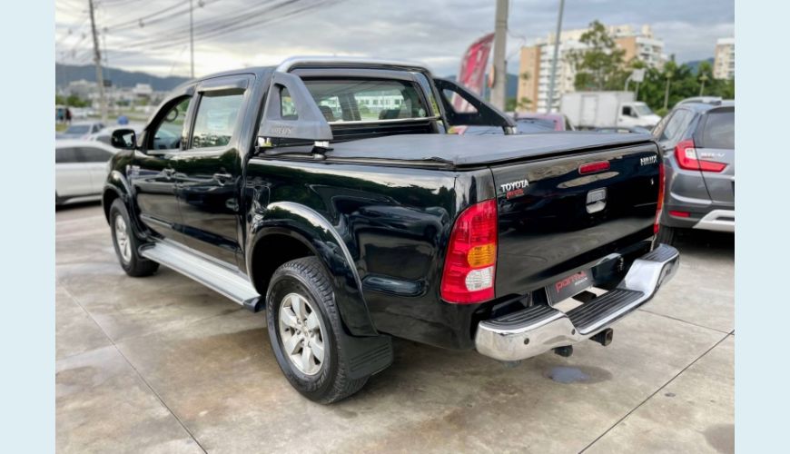 TOYOTA HILUX 2.7 SR 4X2 CD 16V 4P - PRETO - 2009 Foto 5 (Grande)