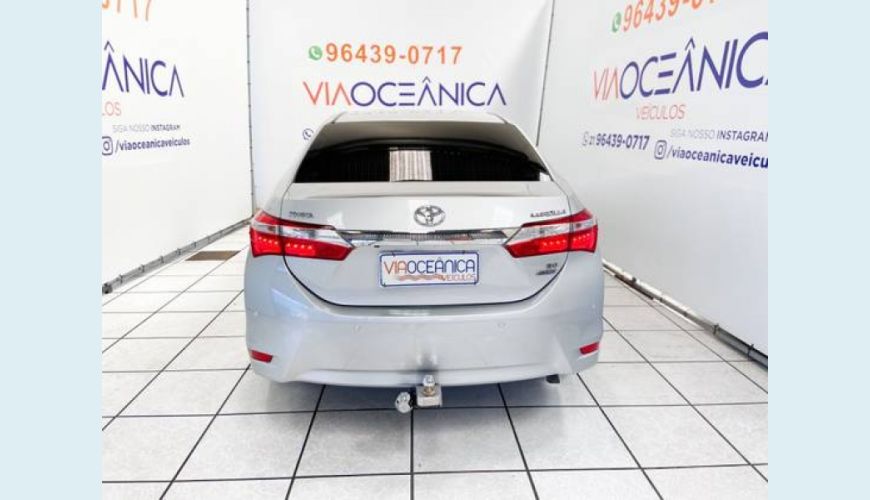 TOYOTA COROLLA 2.0 ALTIS 16V FLEX 4P AUT. - PRATA - 2015 Foto 5 (Grande)