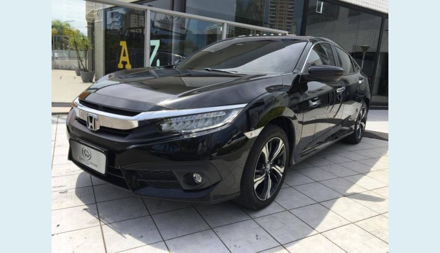 HONDA CIVIC 1.5 16V TURBO TOURING 4P CVT - PRETO - 2017 Foto 5 (Grande)