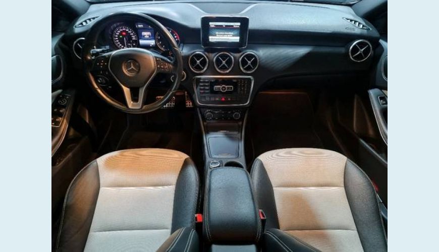MERCEDES-BENZ A 200 1.6 TURBO 16V FLEX 4P AUT. - PRETO - 2015 Foto 5 (Grande)