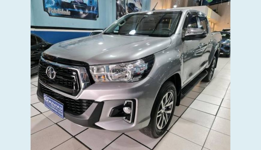 TOYOTA HILUX 2.7 SRV 4X4 CD 16V FLEX 4P AUT. - PRATA - 2019 Foto 5 (Grande)