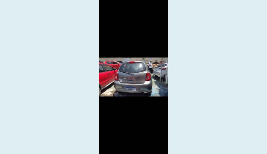 NISSAN MARCH 1.0 S 12V FLEX 4P - CINZA - 2018 Foto 5 (Grande)
