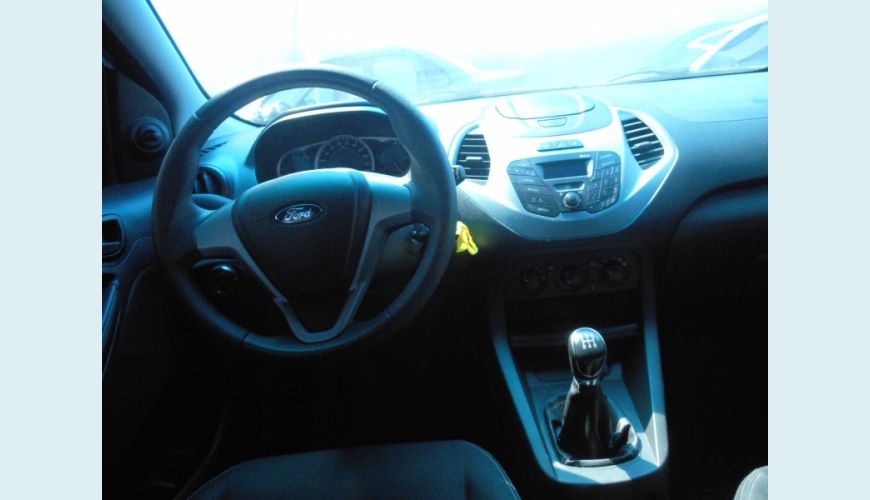 FORD KA 1.0 SE PLUS 12V FLEX 4P - PRATA - 2018 Foto 5 (Grande)