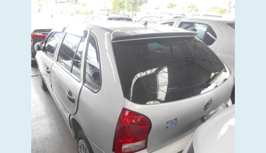 VOLKSWAGEN GOL 1.0 MI 8V FLEX 4P G.IV - PRATA - 2012 Foto 5 (Grande)