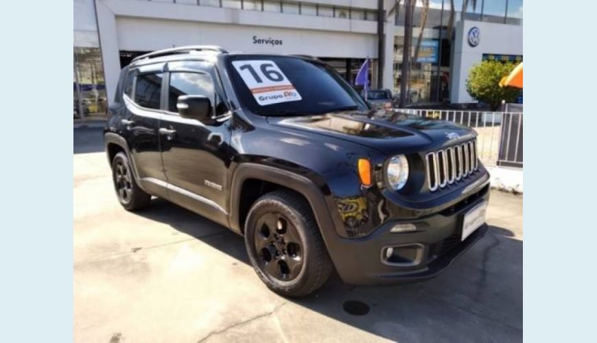 JEEP RENEGADE 1.8 16V FLEX SPORT 4P - PRETO - 2016 Foto 5 (Grande)