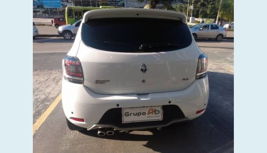 RENAULT SANDERO 2.0 16V HI-FLEX RS RACING SPIRIT - BRANCO - 2019 Foto 5 (Grande)