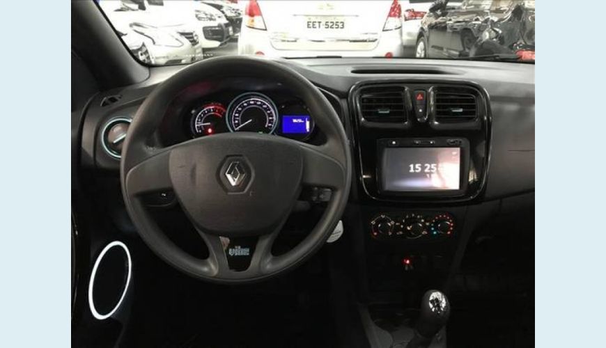 RENAULT SANDERO 1.0 12V SCE FLEX VIBE - BRANCO - 2018 Foto 5 (Grande)