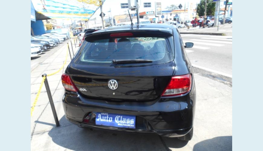 VOLKSWAGEN GOL 1.0 MI 8V FLEX 4P G.V - PRETO - 2012 Foto 5 (Grande)