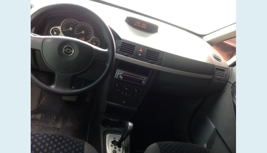 CHEVROLET MERIVA 1.8 MPFI PREMIUM 8V FLEX 4P AUT. - PRATA - 2009 Foto 5 (Grande)