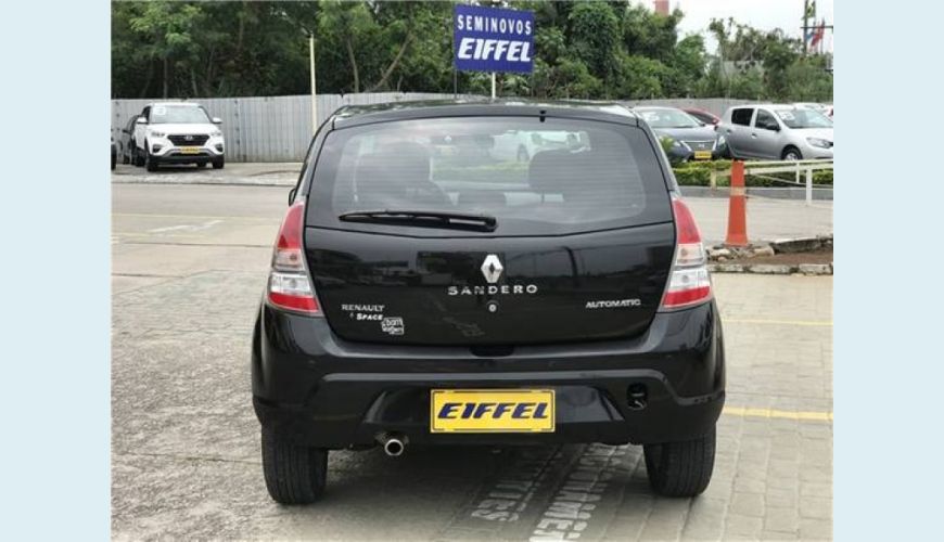 RENAULT SANDERO 1.6 PRIVILÉGE 16V FLEX 4P AUT. - PRETO - 2014 Foto 5 (Grande)