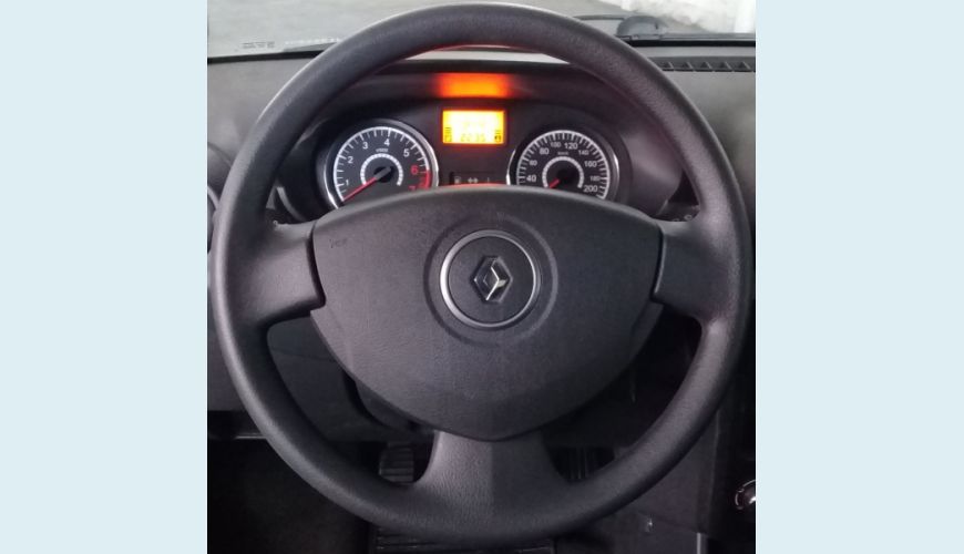 RENAULT LOGAN 1.6 EXPRESSION 8V FLEX 4P - PRATA - 2012 Foto 5 (Grande)