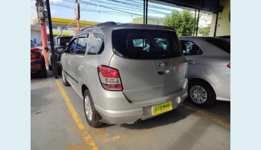 CHEVROLET SPIN 1.8 LTZ 8V FLEX 4P - PRATA - 2016 Foto 5 (Grande)