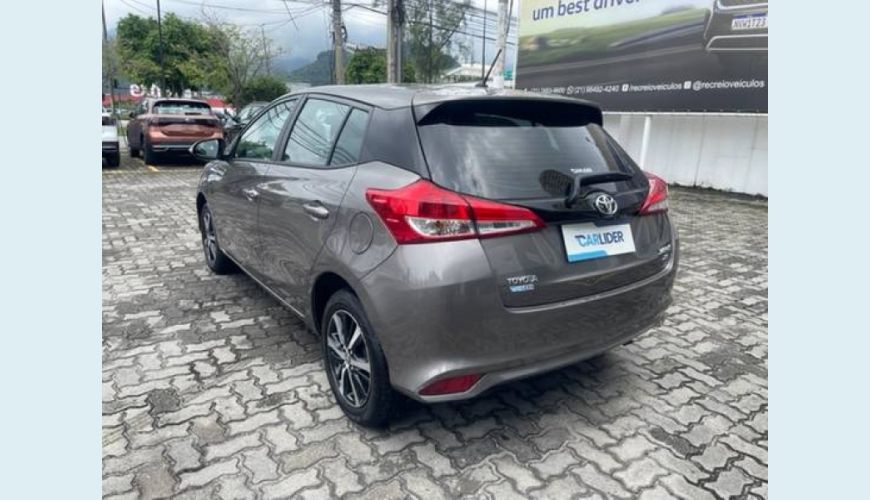 TOYOTA YARIS 1.5 16V FLEX XS MULTIDRIVE - CINZA - 2019 Foto 5 (Grande)