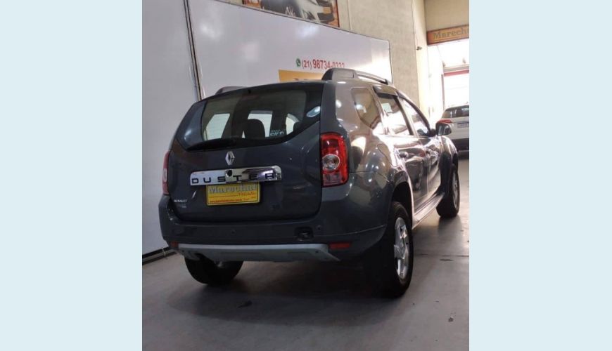 RENAULT DUSTER 1.6 DYNAMIQUE 4X2 16V FLEX 4P - CINZA - 2014 Foto 5 (Grande)