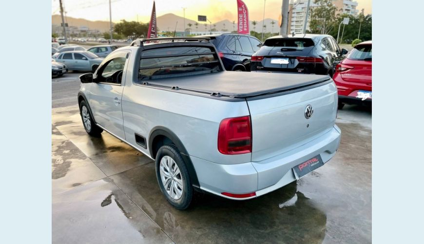 VOLKSWAGEN SAVEIRO 1.6 MSI TRENDLINE CS 8V FLEX 2P - PRATA - 2020 Foto 5 (Grande)