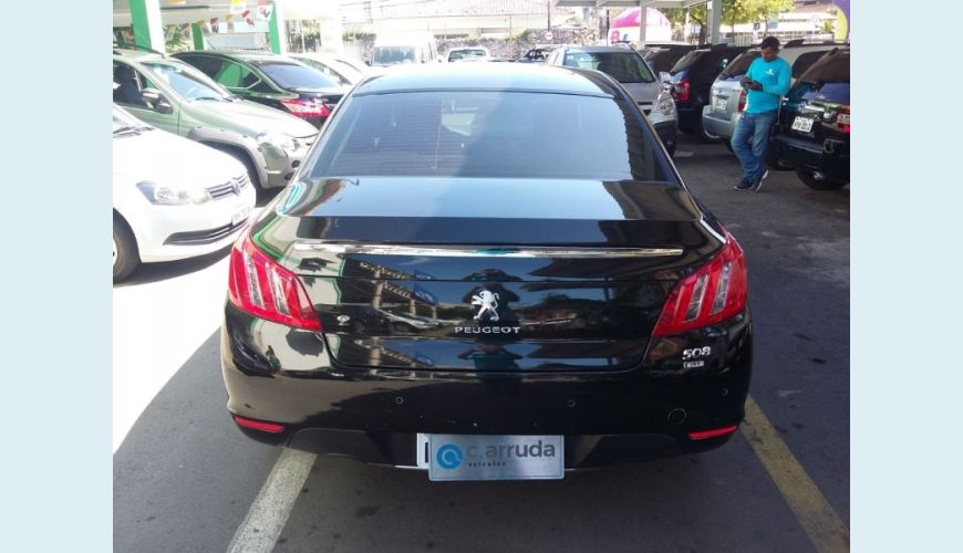 PEUGEOT 508 1.6 16V THP 4P AUT. - PRETO - 2012 Foto 5 (Grande)