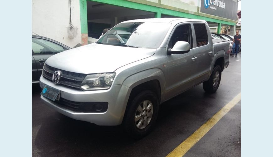 VOLKSWAGEN AMAROK 2.0 SE 4X4 CD 16V TURBO INTERCOOLER DIESEL 4P - PRATA - 2012 Foto 5 (Grande)