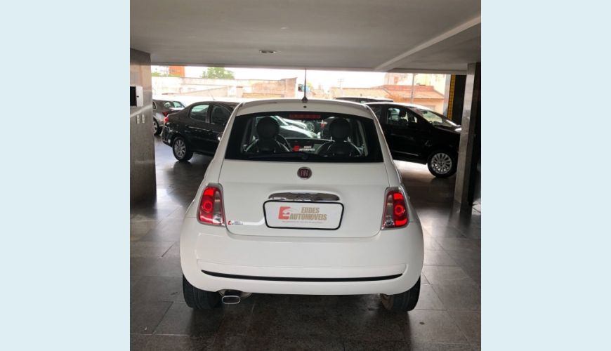 FIAT 500 1.4 CULT 8V FLEX 2P - BRANCO - 2014 Foto 5 (Grande)