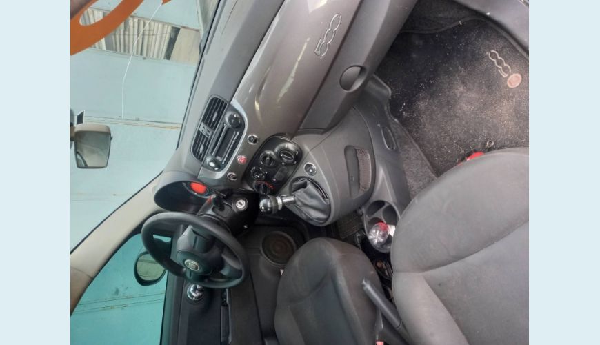 FIAT 500 1.4 CULT 8V FLEX 2P - CINZA - 2012 Foto 5 (Grande)