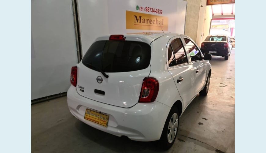 NISSAN MARCH 1.0 S 12V FLEX 4P - BRANCO - 2018 Foto 5 (Grande)