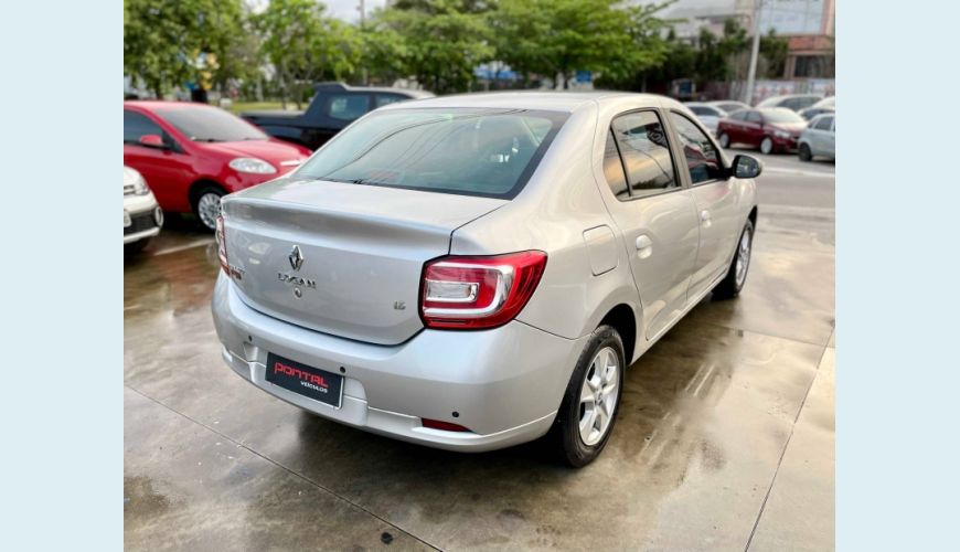 RENAULT LOGAN 1.6 DYNAMIQUE 8V FLEX 4P - PRATA - 2016 Foto 5 (Grande)