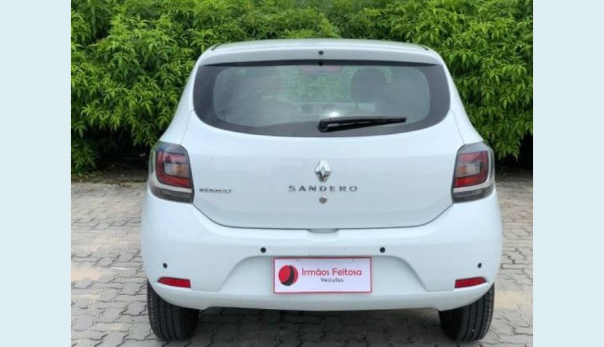 RENAULT SANDERO 1.0 12V SCE FLEX VIBE - BRANCO - 2017 Foto 5 (Grande)