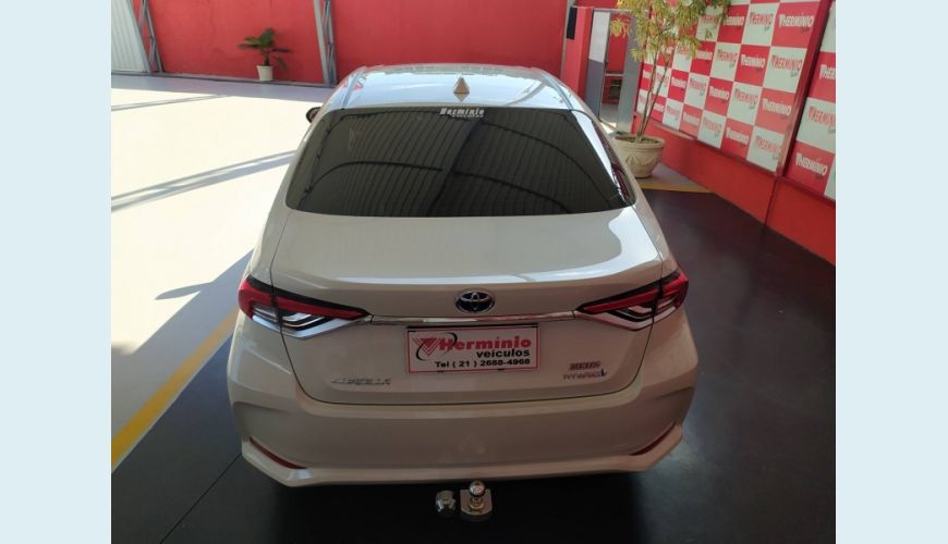 TOYOTA COROLLA 1.8 VVT-I HYBRID FLEX ALTIS CVT - BRANCO - 2020 Foto 5 (Grande)
