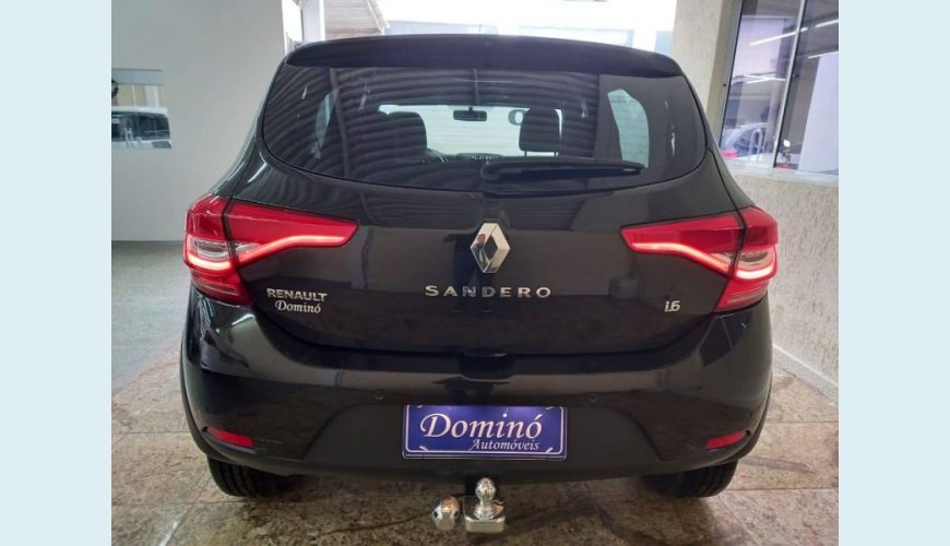 RENAULT SANDERO 1.6 16V SCE FLEX INTENSE X-TRONIC - PRETO - 2020 Foto 5 (Grande)