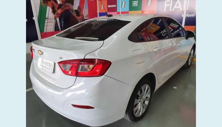 CHEVROLET CRUZE 1.4 TURBO LT 16V FLEX 4P AUT. - BRANCO - 2019 Foto 5 (Grande)