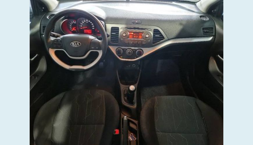 KIA PICANTO 1.0 EX 12V FLEX 4P - BRANCO - 2017 Foto 5 (Grande)