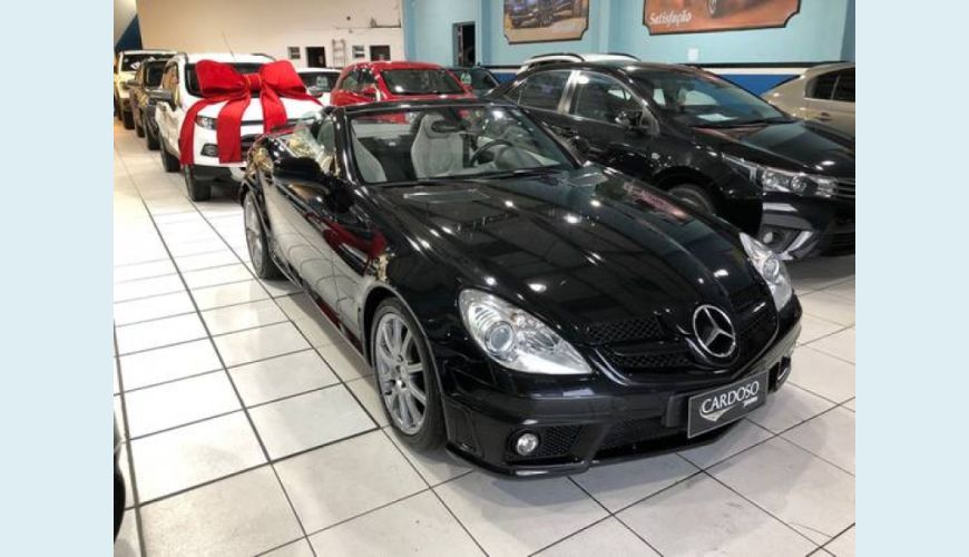 MERCEDES-BENZ SLK 200 1.8 16V KOMPRESSOR AUT. - PRETO - 2011 Foto 5 (Grande)