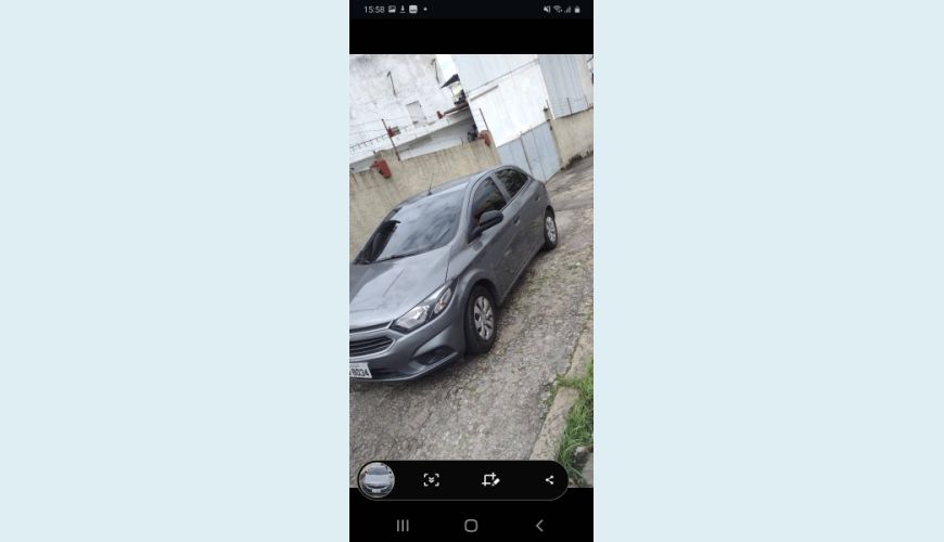 CHEVROLET ONIX 1.0 MPFI JOY 8V FLEX 4P - CINZA - 2020 Foto 5 (Grande)