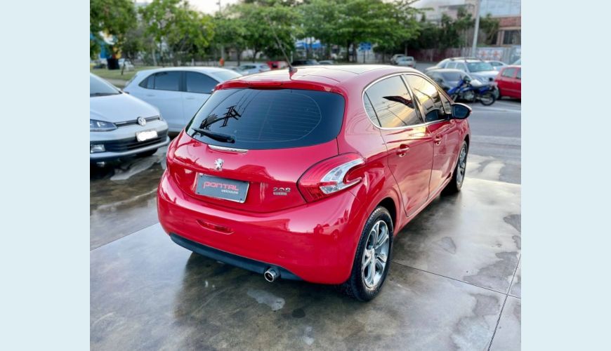 PEUGEOT 208 1.6 GRIFFE 16V FLEX 4P AUT. - VERMELHO - 2016 Foto 5 (Grande)