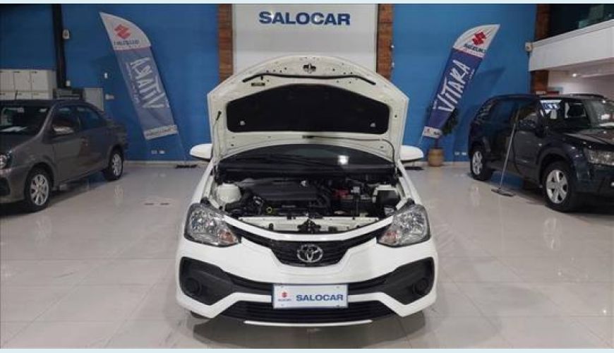 TOYOTA ETIOS 1.5 X SEDAN 16V FLEX 4P - BRANCO - 2018 Foto 5 (Grande)