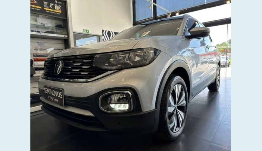 VOLKSWAGEN T-CROSS 1.4 250 TSI TOTAL FLEX HIGHLINE AUT. - PRATA - 2023 Foto 5 (Grande)