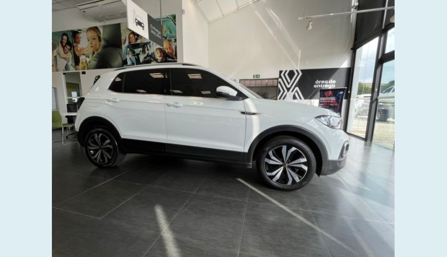 VOLKSWAGEN T-CROSS 1.4 250 TSI TOTAL FLEX HIGHLINE AUT. - BRANCO - 2024 Foto 5 (Grande)