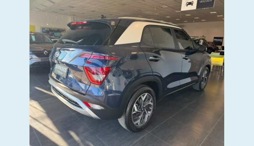 HYUNDAI CRETA LIMITED 1.0 TGDI FLEX AUT. 5P - AZUL - 2023 Foto 5 (Grande)