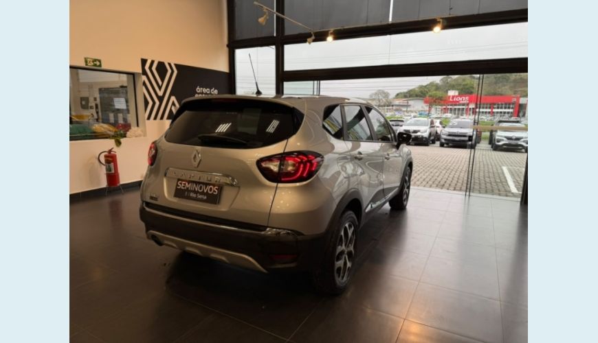 RENAULT CAPTUR INTENSE X-TRONIC 1.6 16V FLEX AUT. 5P - PRATA - 2020 Foto 5 (Grande)