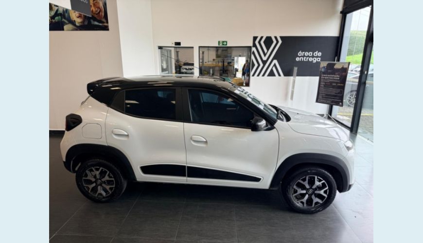 RENAULT KWID 1.0 12V SCE FLEX INTENSE MANUAL - BRANCO - 2023 Foto 5 (Grande)