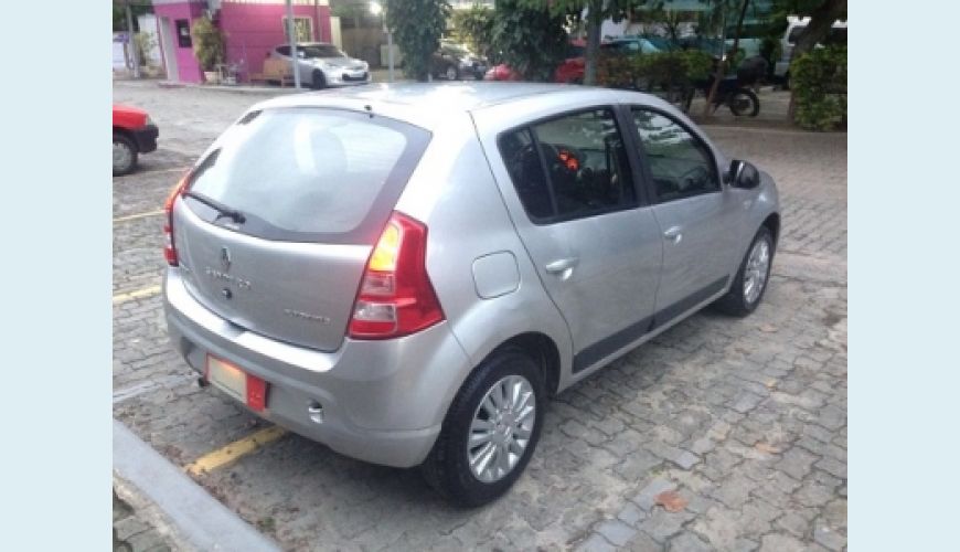 RENAULT SANDERO PRIVILEGIO 1.6 AUT. - PRATA - 2012 Foto 5 (Grande)