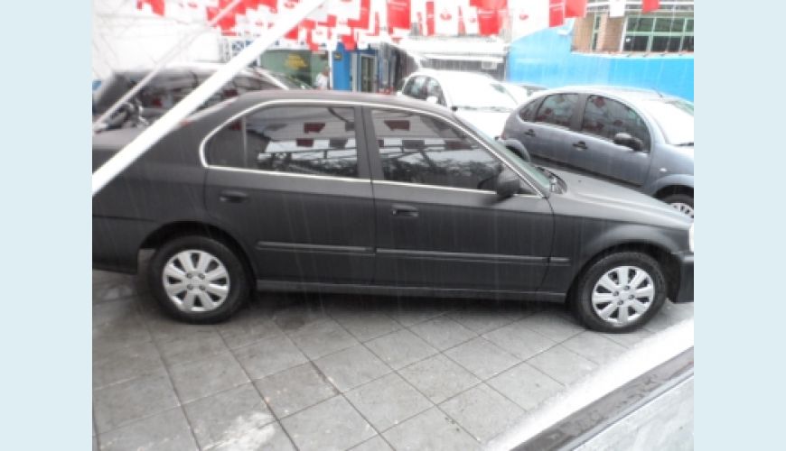 HONDA CIVIC SEDAN LX 1.6 16V AUT. 4P - PRETO - 1999 Foto 5 (Grande)