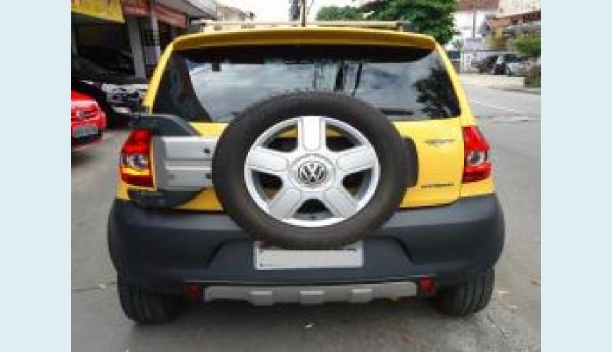 VOLKSWAGEN CROSSFOX 1.6 MI 8V TOTAL FLEX 4P - AMARELO - 2009 Foto 6 (Grande)