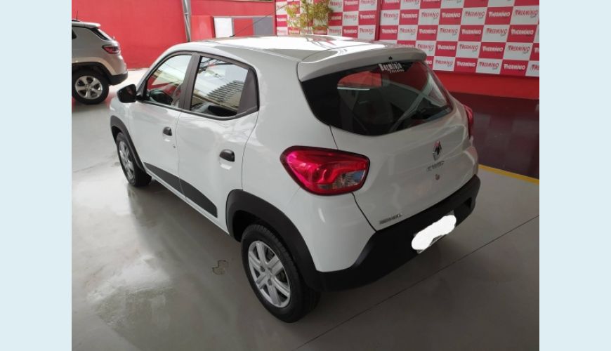 RENAULT KWID 1.0 12V SCE FLEX ZEN - BRANCO - 2020 Foto 6 (Grande)
